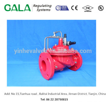 Professional high quality metal hot sales GALA 1350 hydraulically operated Pressure Sustaining/Relief Valve for gas